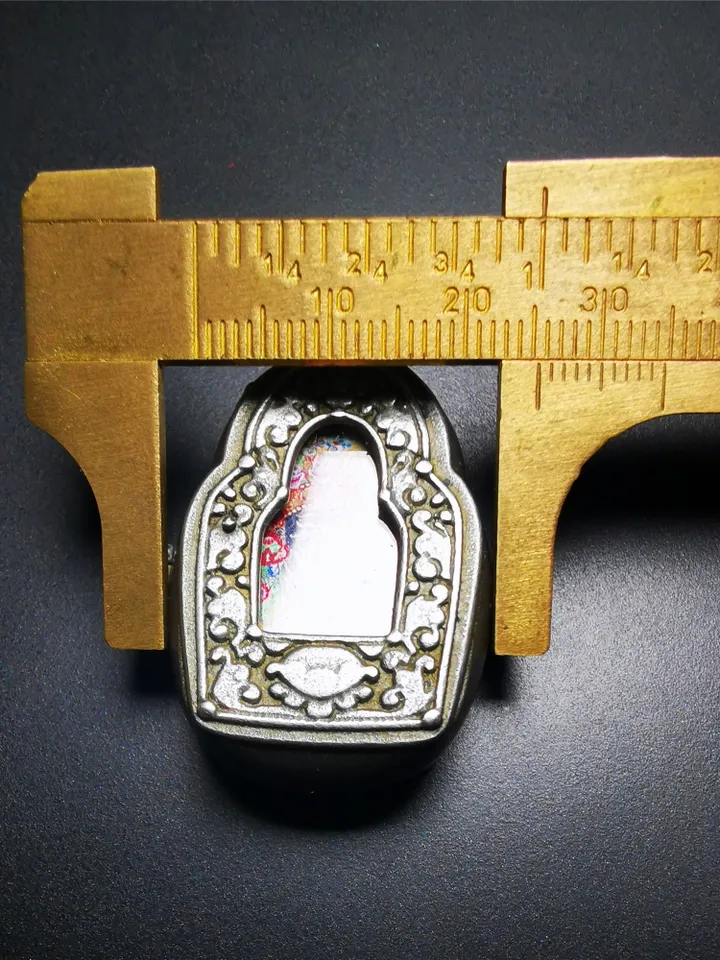 Gandhanra Antique Handmade Gau Ghau Shrine,Shri Devi,Drashi Lhamo,Zashi Lhamo ,Mini Tibetan Buddhist Altar Amulet Pendant
