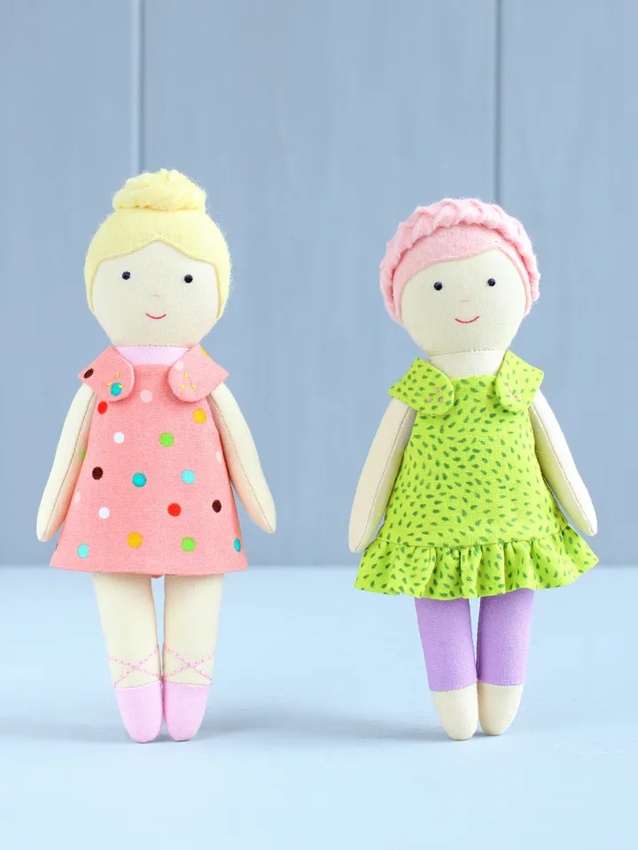 4 PDF Summer Wardrobe for 16 cm (6″) Mini Dolls Sewing Patterns