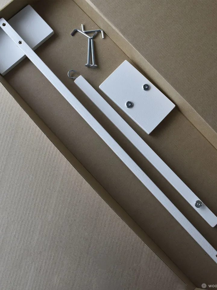 Wooden crib mobile arm, Baby cot accessory, Crib mobile attachment minimalism, Wooden mobile stand, Wooden mobile holder