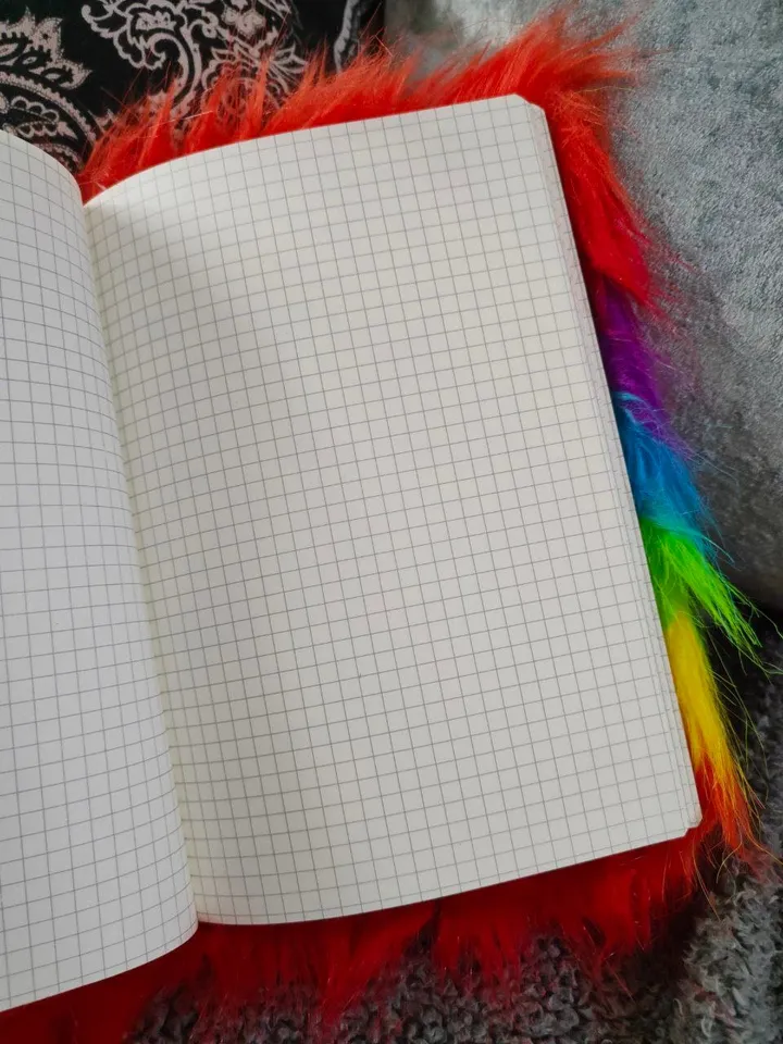 a5 notebook,plush notebook cat,unicorn,panda,children's diaries,furry diary,kids plush diary,gift for girl, plush gift, cartoon notepad
