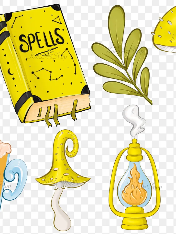Wizard clipart, wizarding school clipart, magic clipart, magic school clipart, magic clip art, magic stickers, wizard stickers