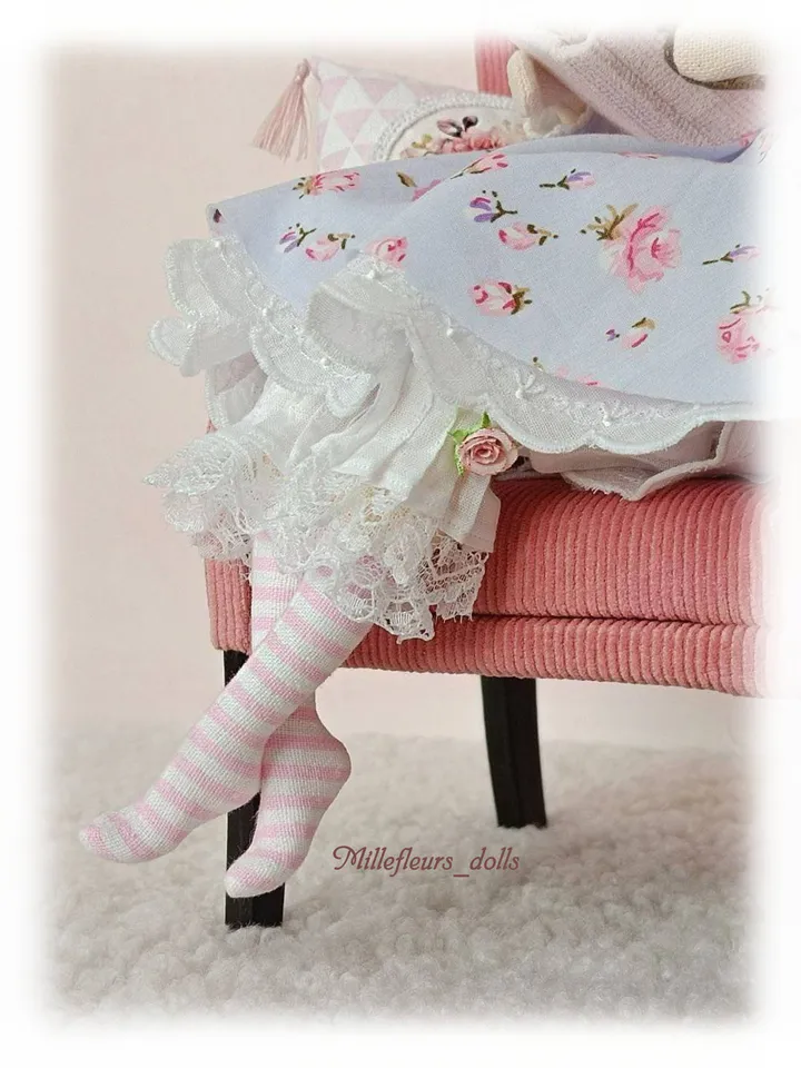 Interior doll Alice. Time to drink tea.