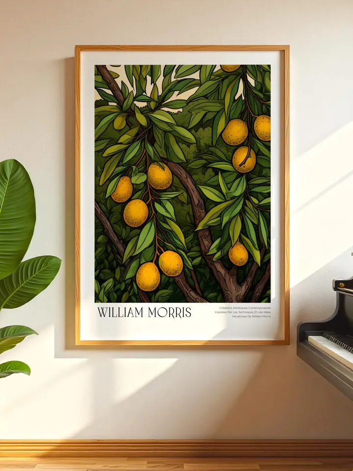William Morris Wall Art, Vintage Botanical Print, Floral Poster Arts Decor, Digital Download, William Morris Print Digital Download AA19
