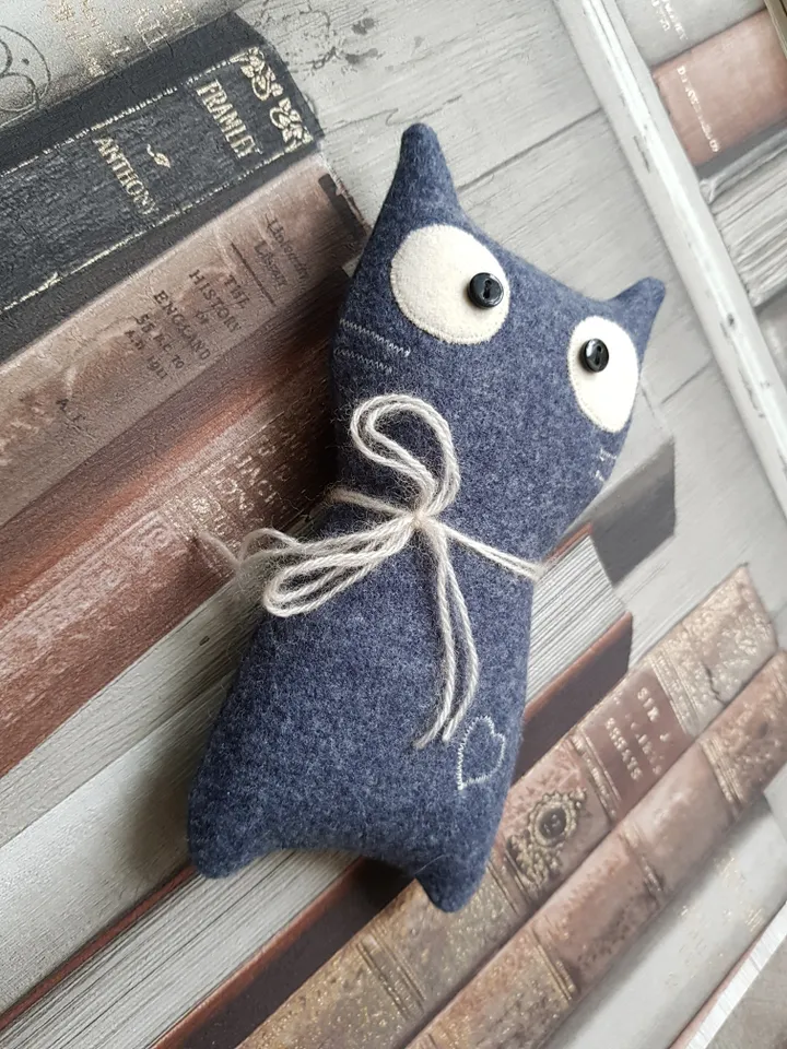 Cat sewing pattern PDF, digital tutorial in english