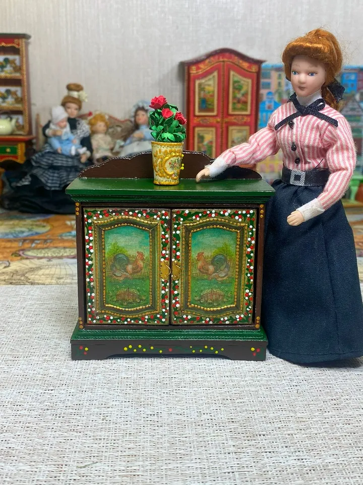 Curbstone for a handmade dollhouse.1:12 scale.1:12 scale.