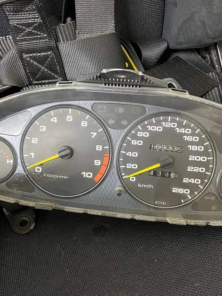 Genuine ITR gauge cluster LHD EDM m/t 280 DC2 Type-R for Honda Integra 94-01