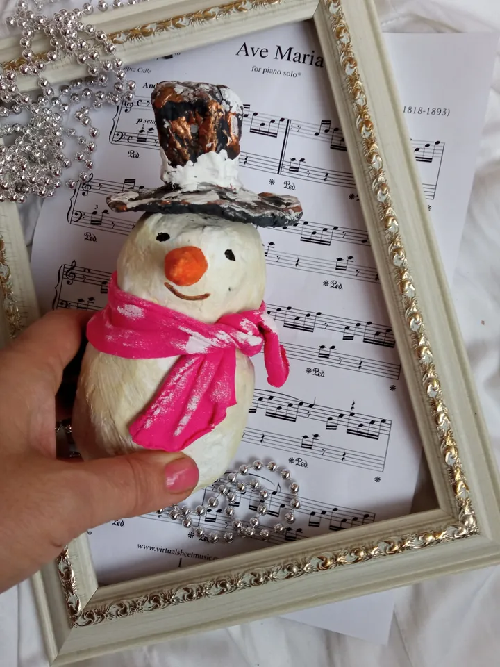 Christmas snowman figurine Decorations for New Year and Christmas Free shipping