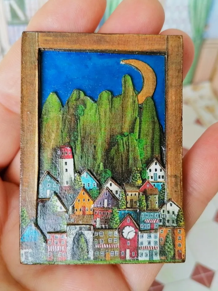 Dollhouse accessories. Dollhouse miniature.1:12 scale.