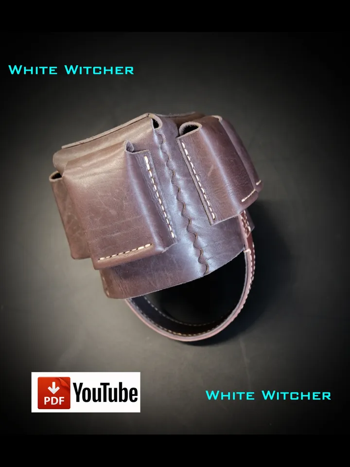 Leather pattern - Tool bag. NS17