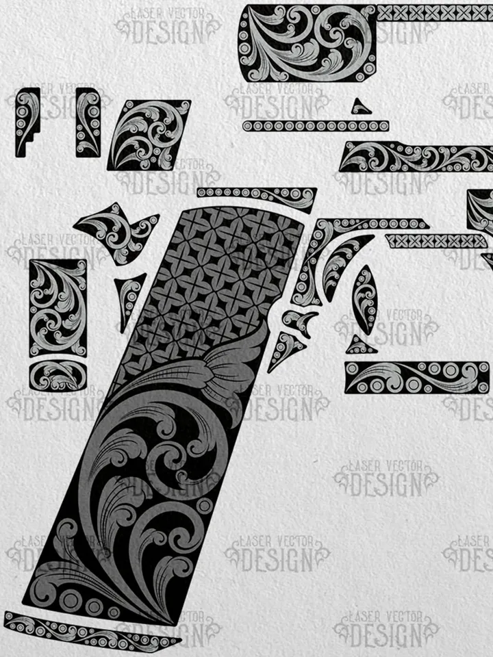 VECTOR DESIGN SIG 1911 Tacops Full-Size Scrollwork