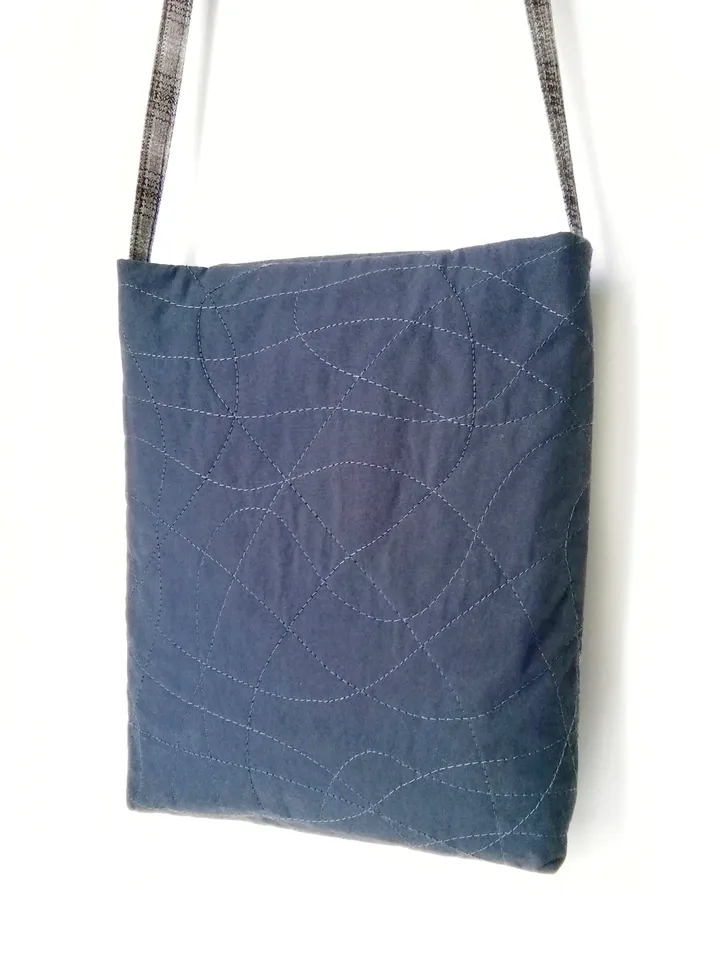 Handmade Hand Embroidered Fabric Cross Body Bag for Women - Unique Small Purse Adorned with Bright Beautiful Flowers. FREE SHIPPING!