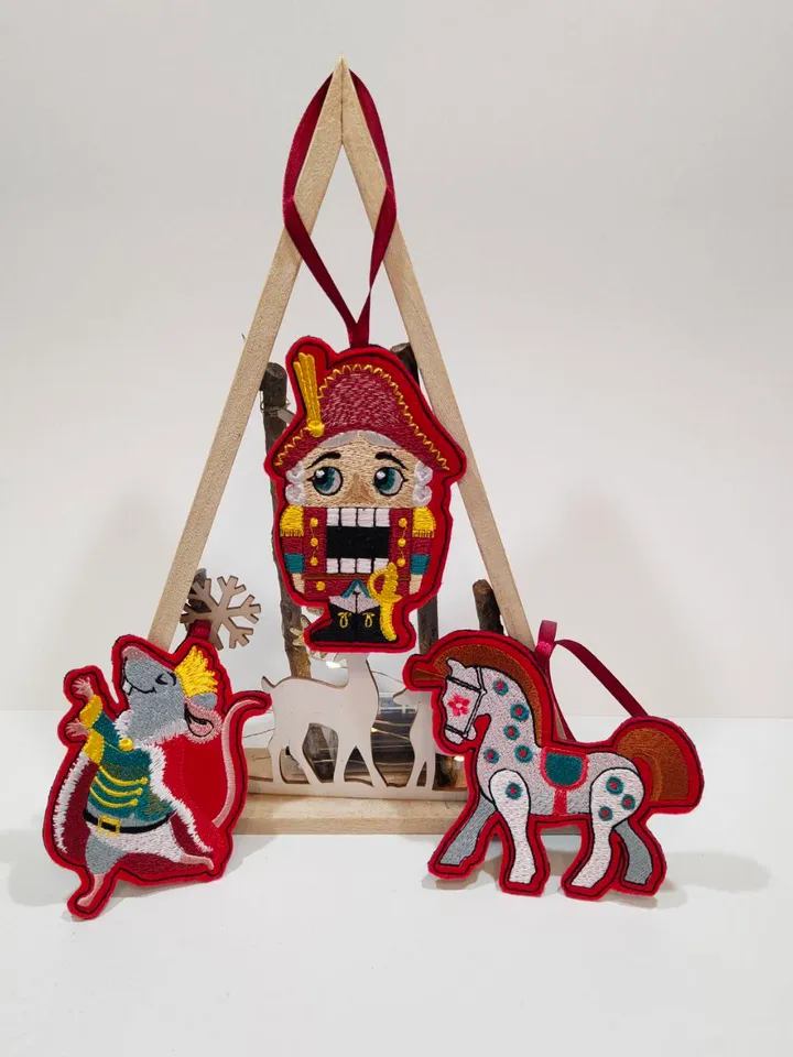A set of machine embroidery designs "The Nutcracker"