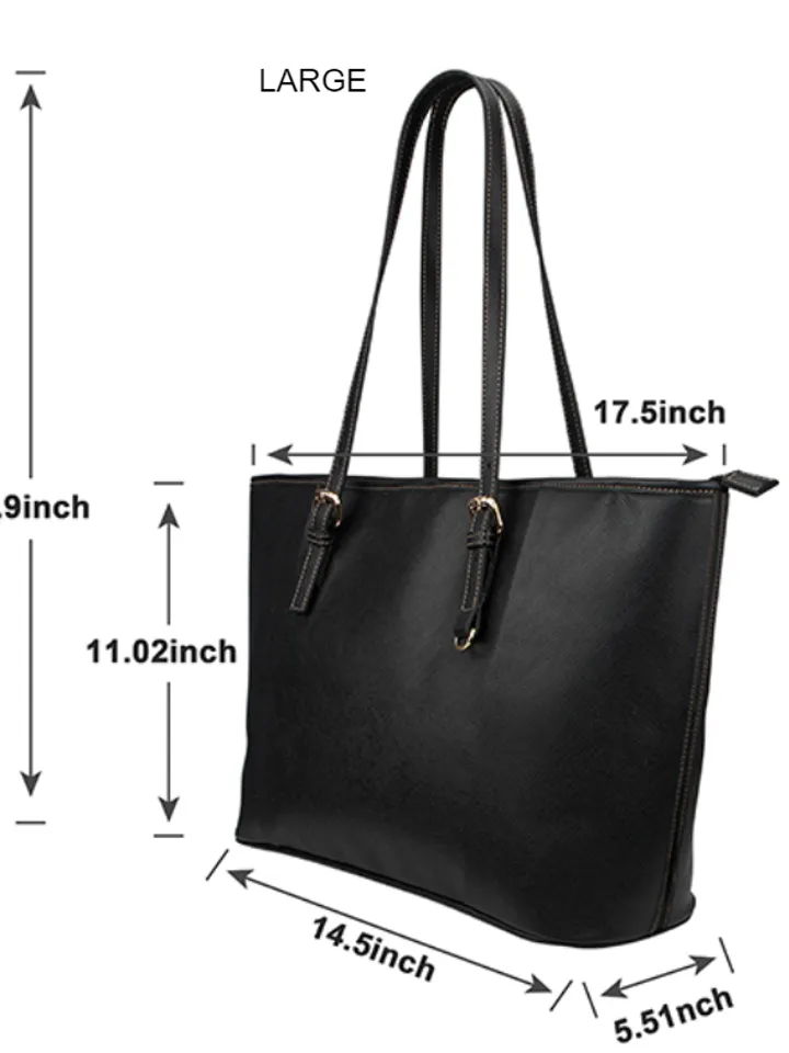 Elvis Presley Leather Tote Bag