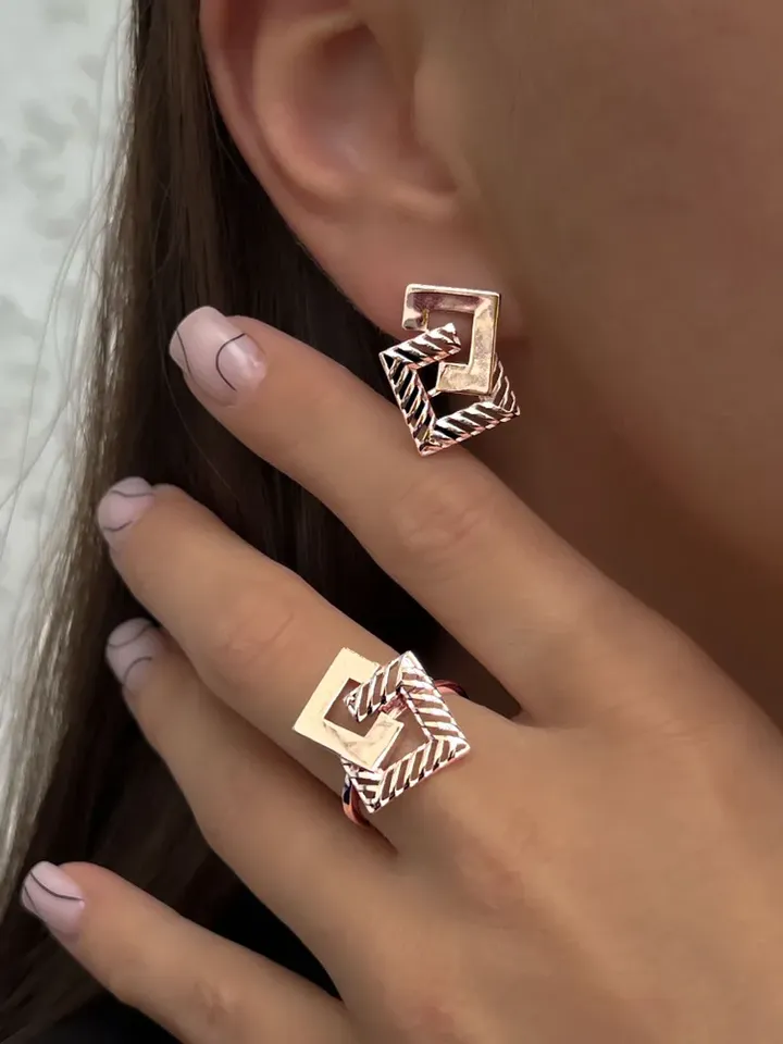 Ring Silver gold plated 925 assay value