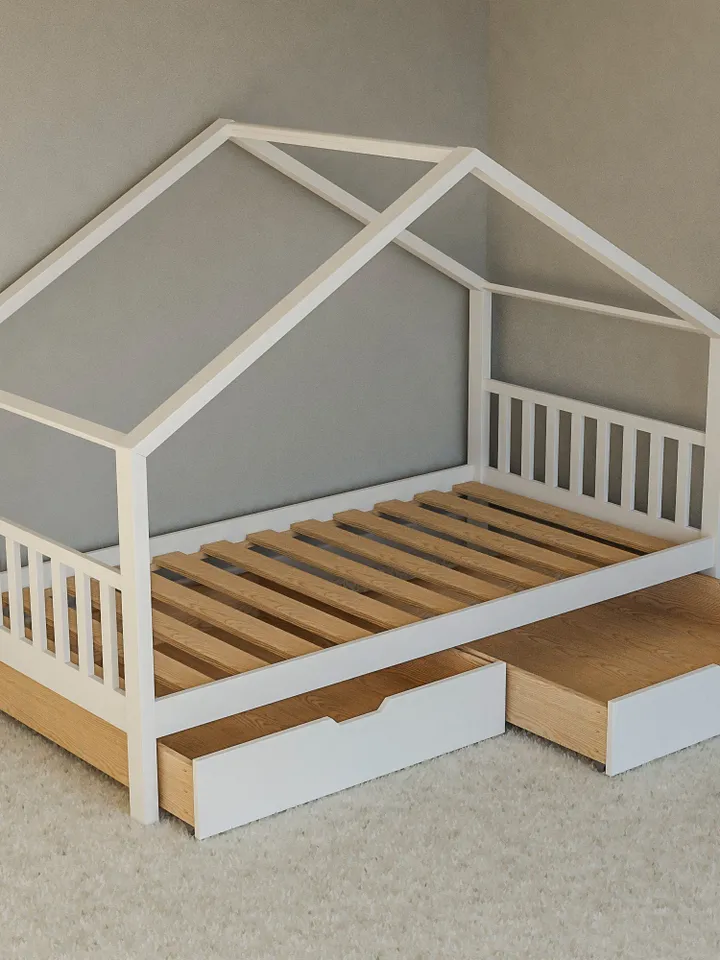 Twin Bed Plan, With Storage, PDF, DIY