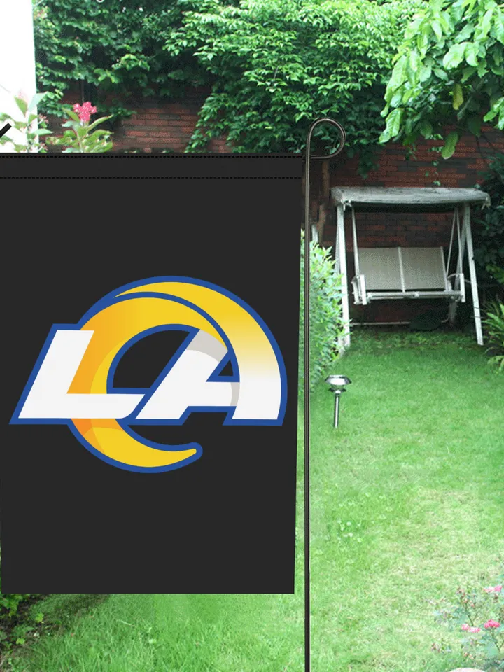 Los Angeles Garden Flag (Two Sides Printing, without Flagpole)