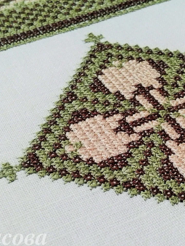 For the vestments, a set of designs for machine embroidery.