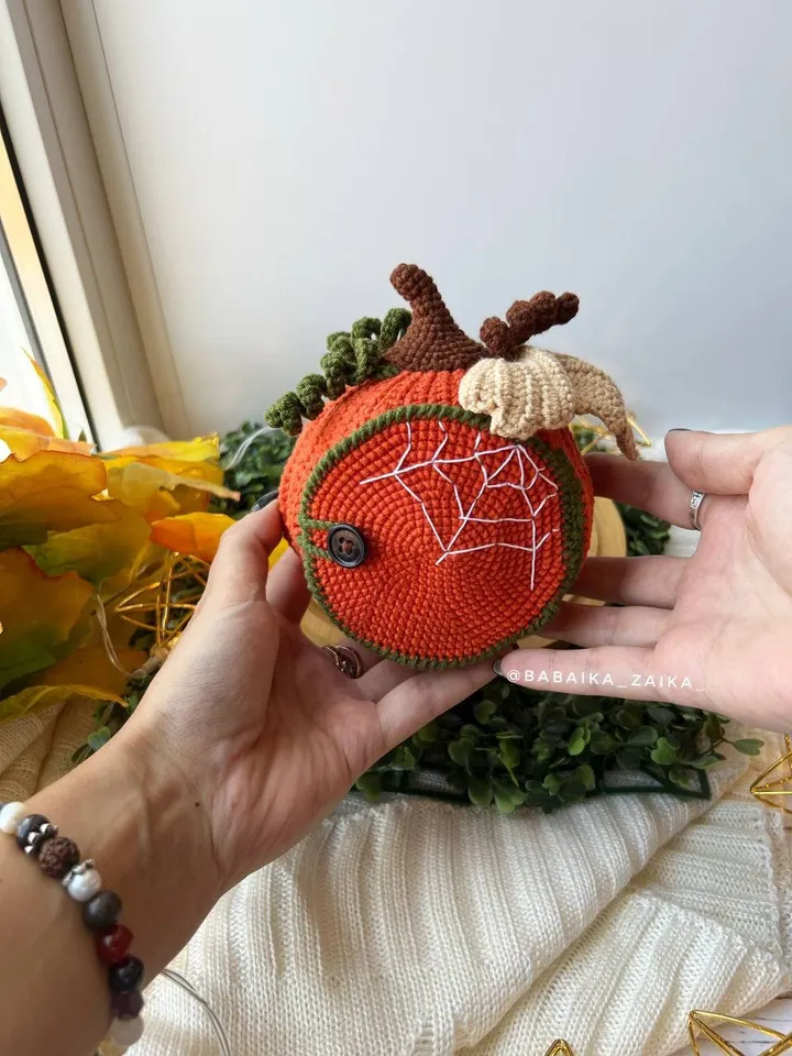 PDF Crochet Halloween Pumpkin House Pattern and Spider, Amigurumi Pumpkin, Halloween decor, Amigurumi Spider, Amigurumi House Pattern