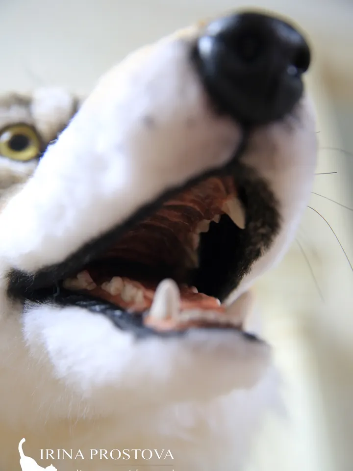 Wolf realistic plush animals. Ooak toy. Wolf stuffed toy