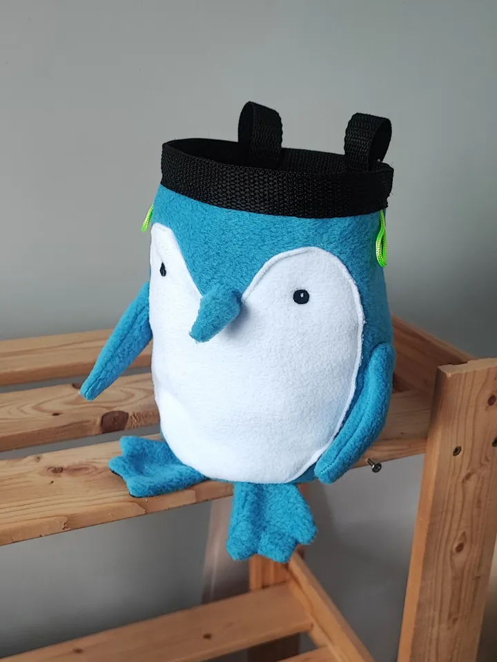 Chalk bag Penguin for rock climbing