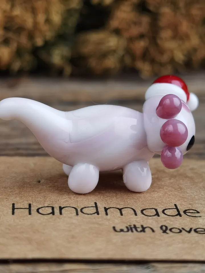 Glass axolotl figurine Tiny axolotl gifts miniature axolotl decor Blown glass art axolotl ornaments Axolotl Aquarium decor Tank Fish