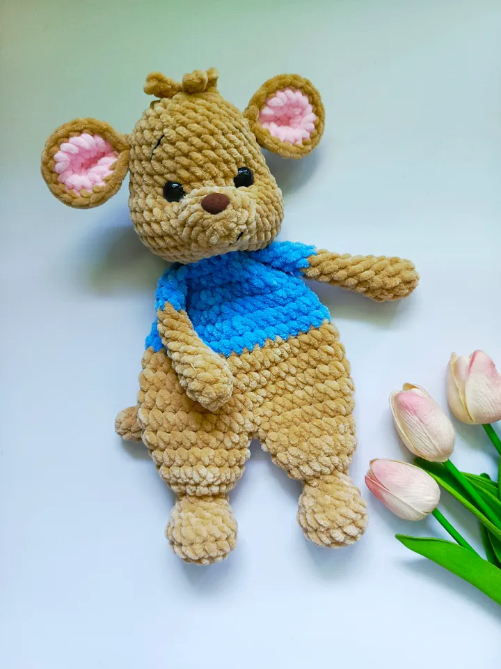 Crochet snuggler pattern, Roo, Kangaroo, Digital PDF Crochet Pattern, Amigurumi Crochet Snuggler