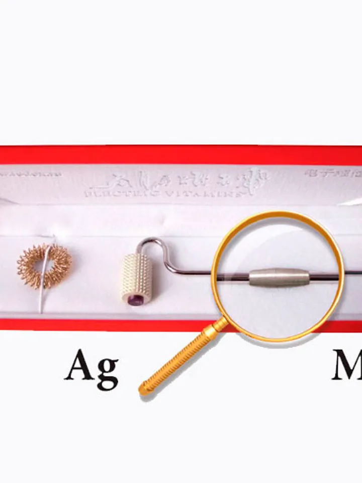 Redox silver roller with magnesium insert 80-100 uA