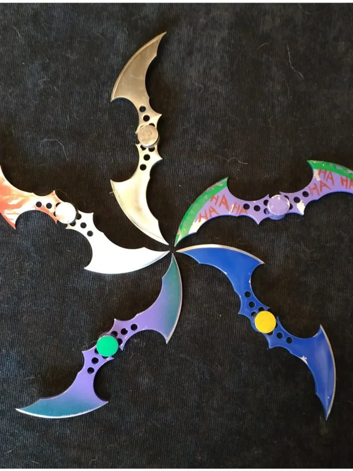 Batman cosplay - Batarang - a set of batarangs - made of steel - One unit = 5 pc