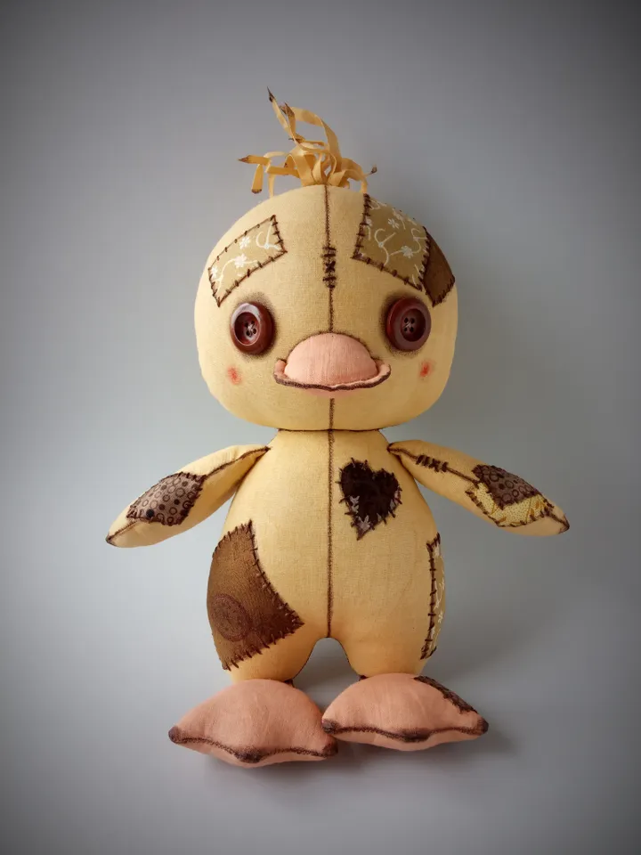 Handmade Stuffed Duck