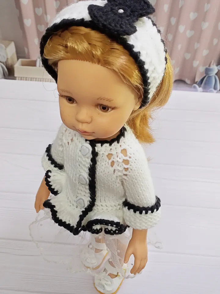 Cardigan for dolls 16 inches