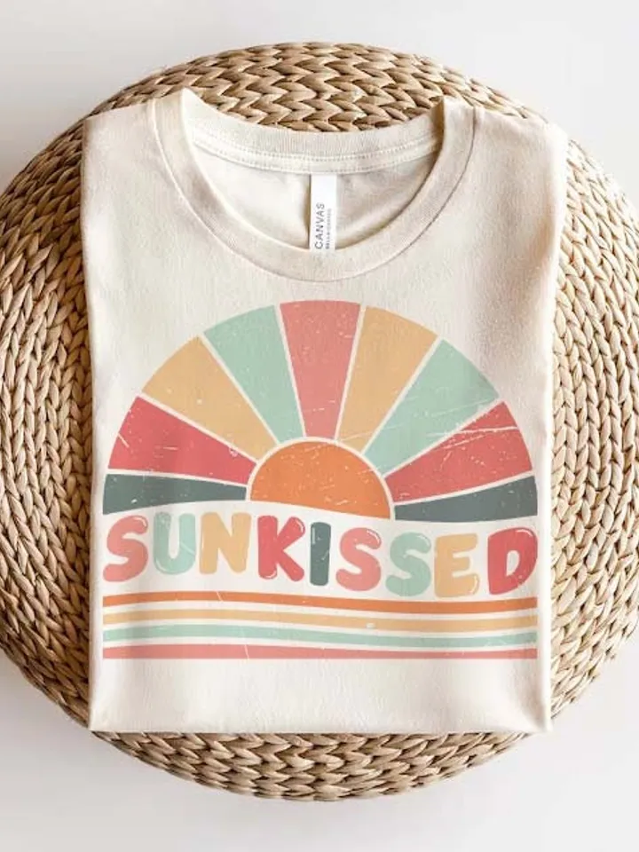 Sunkissed PNG svg, Summer svg PNG, Beach Life, Rainbow Png, Designs Downloads, Boho Sublimations, PNG, Clipart, Shirt Design Sublimation