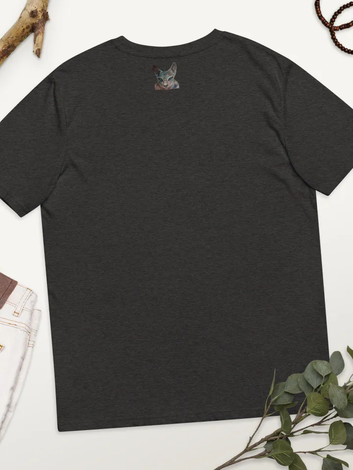 Your cat Unisex organic cotton t-shirt made with my original design,cat lovers gifts