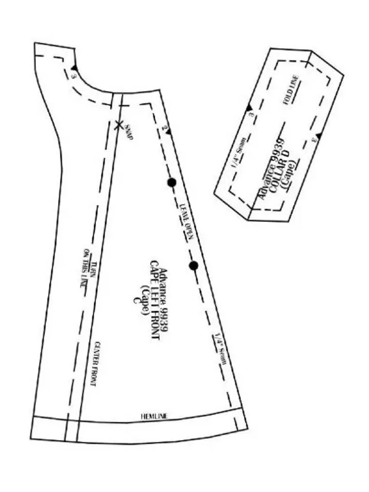 Copy Advance 9939 Vintage Barbie Sewing Pattern Wardrobe Clothes for Dolls 11-1/2" Digital Download PDF