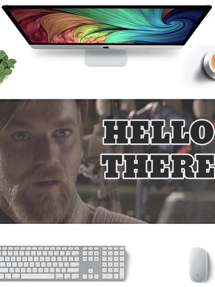 Hello There Gaming Mousepad