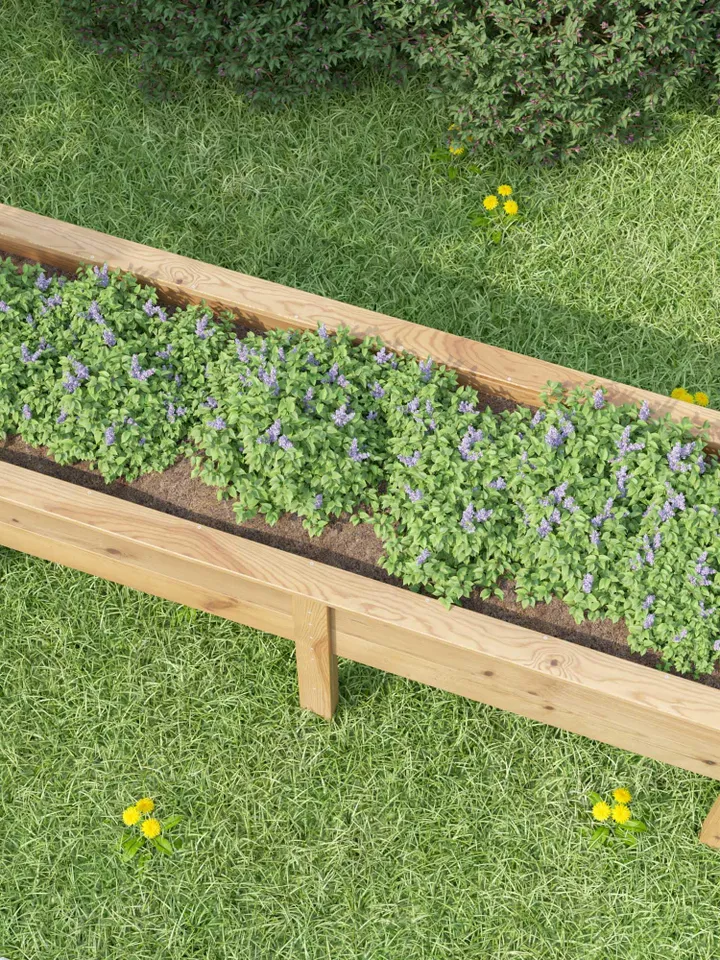 Raised Planter Box Plans, PDF, DIY
