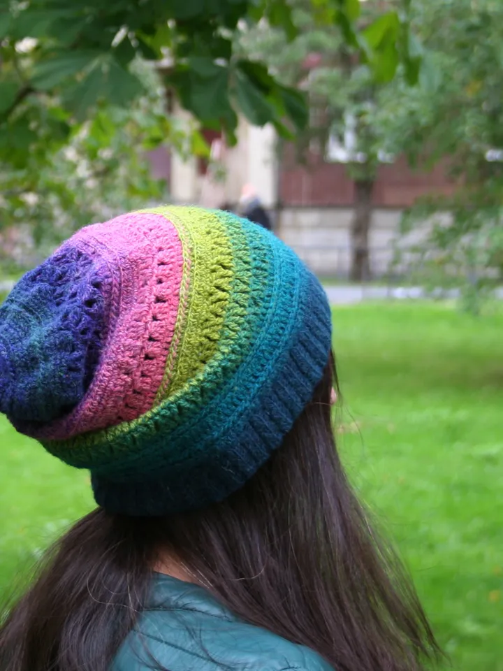 Crochet Pattern Hat Beanie Isleen PDF