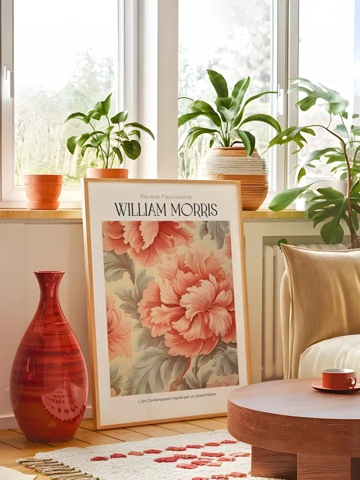 William Morris Wall Art, Vintage Botanical Print, Floral Poster Arts Decor, Digital Download, William Morris Print Digital Download AA7