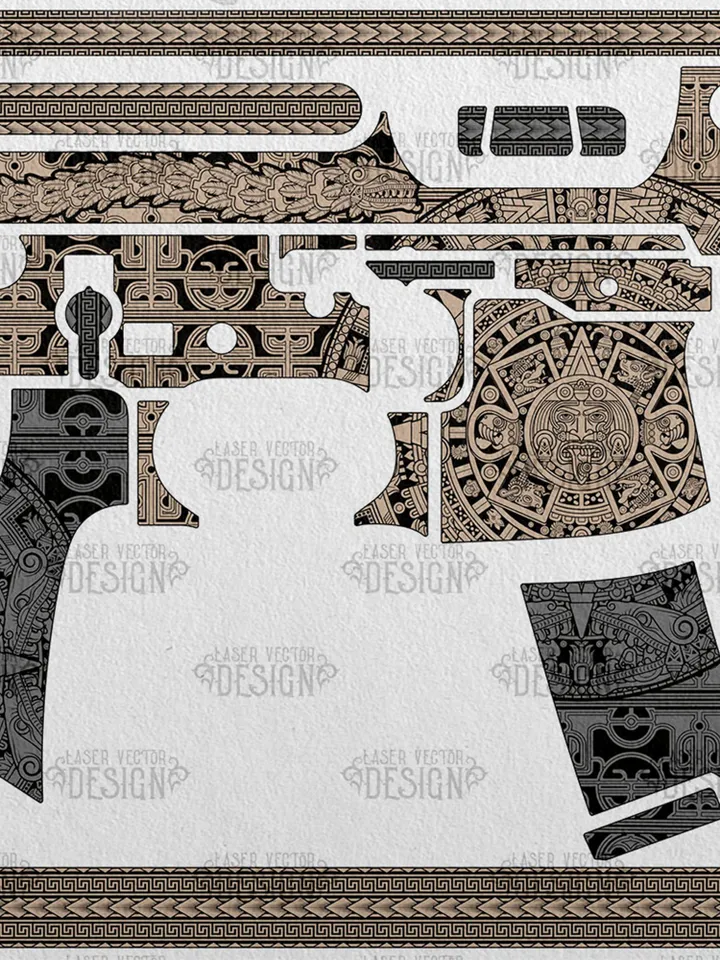 VECTOR DESIGN SIG Sauer MPX Copperhead Aztec calenda