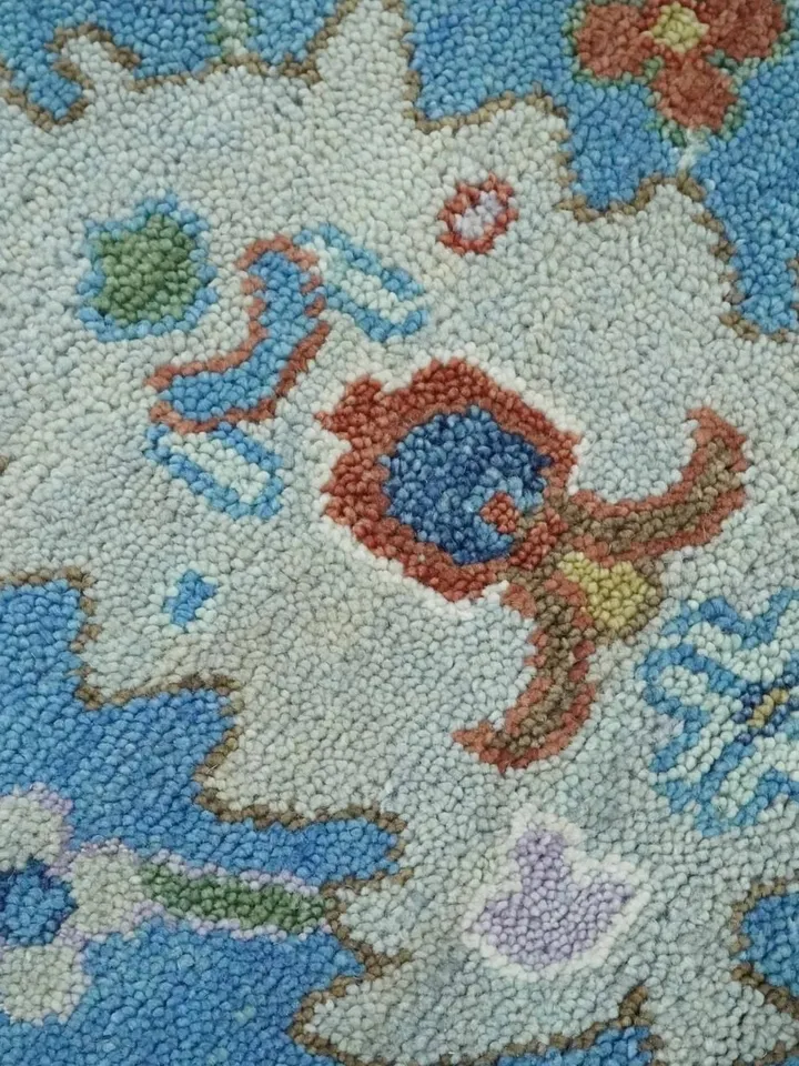 Hand Knotted oushak rugs 100% wool for living room, bed room, kids room in any size 9x12,8x10,6x9,5x8,4x6,4x12 come on guys!!!!!