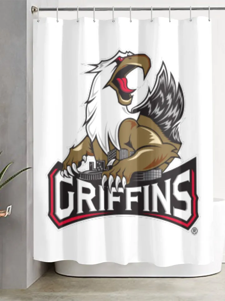 Grand Rapids Griffins Shower Curtain