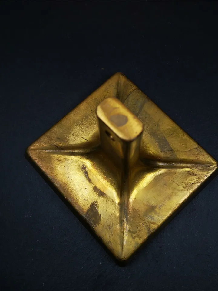 Gandhanra Handmade Tibetan Buddha Statue Mold,Akshobhya Tsa Tsa,Copper Mould For Making Clay Buddha Statue,Tsha Tsha