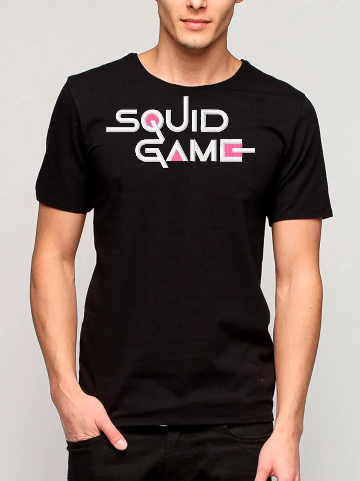 Squid Game. Embroidery design squid game logo. Downloadable embroidery file. Instant download.