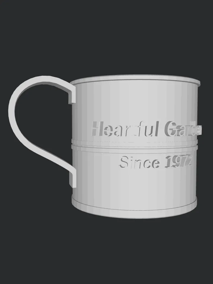 3D MODEL Miniature mug model ready to print