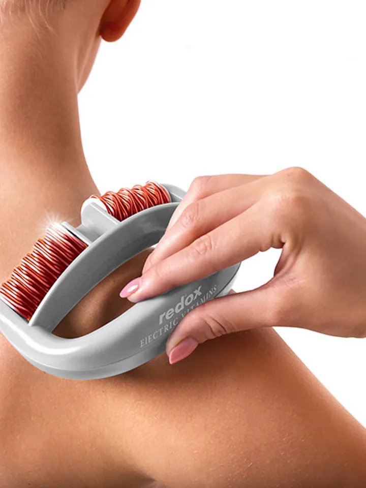 Anti-cellulite body massager redox 30uA, copper