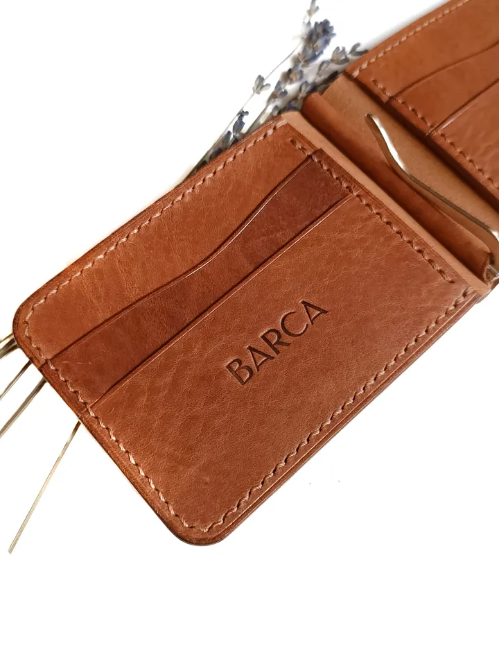 Pattern of a money clip wallet - Leather wallet pattern - Download PDF. Punch pitch 4 mm