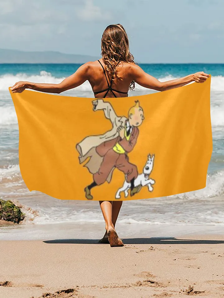 Tintin Beach Towel