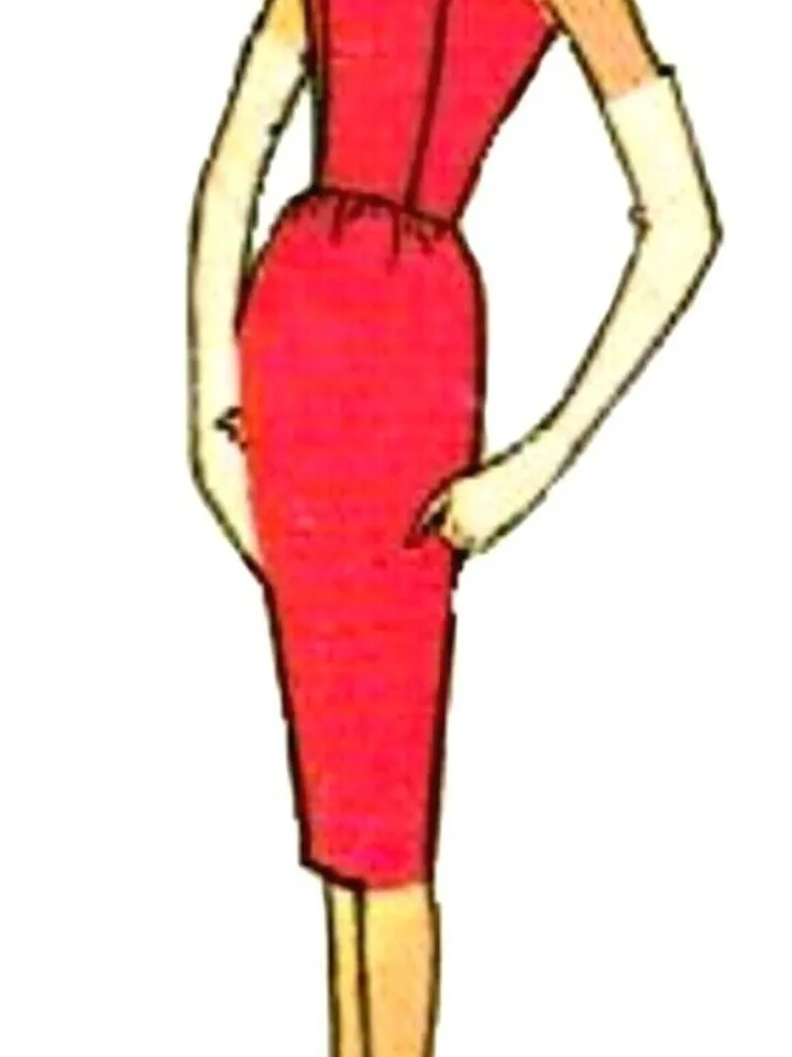 Barbie Vintage Sewing Pattern PDF Fashion Dolls size 11 1/2 inches Advance 3377