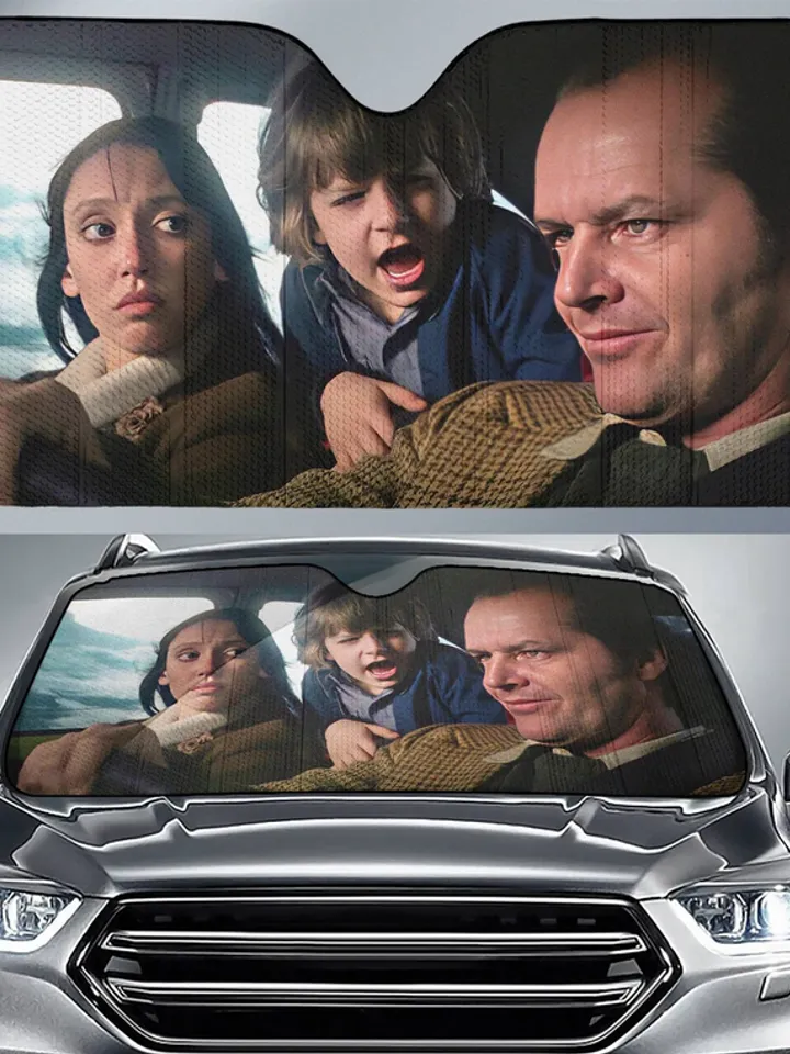 The Shining 1980 Car Sun Shade Jack