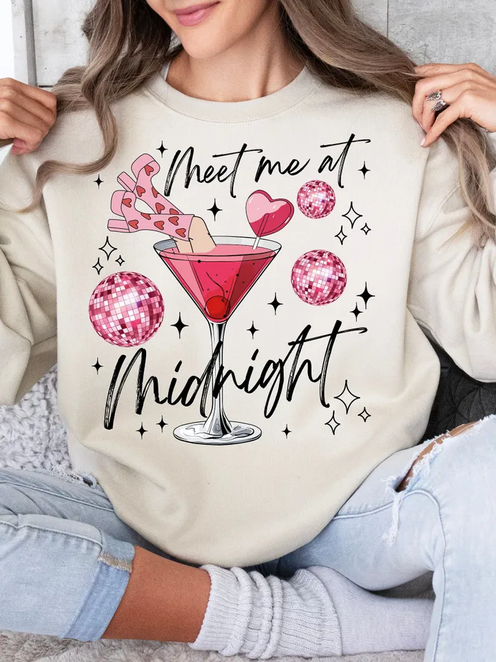 Meet Me At Midnight PNG-New Year png,Disco ball png,Y2K png, 2024 png,Trendy png,Retro png,New Year Sublimation Design,Trendy Vday
