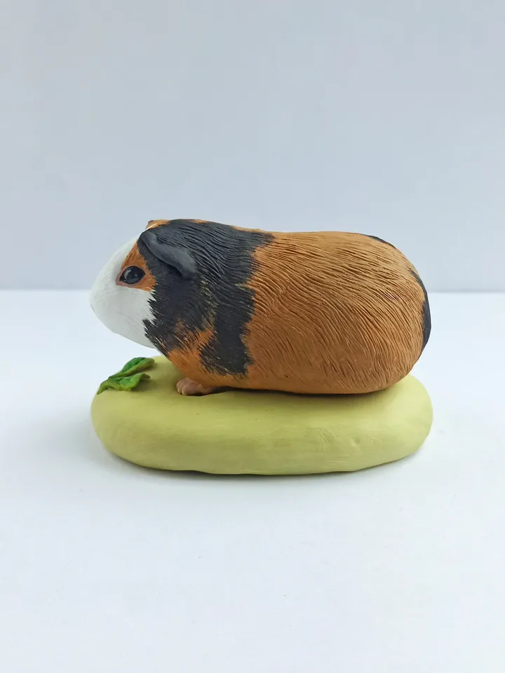 Your Guinea pig memorial sculpture from photo
